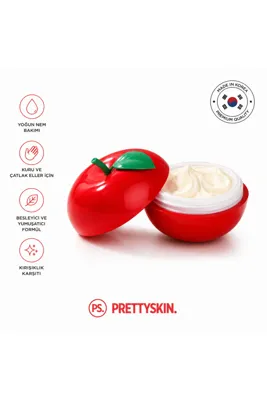 ps. prettyskin. Elma Hand Cream 35 gr | Nemlendirici Elma Özlü El Kremi