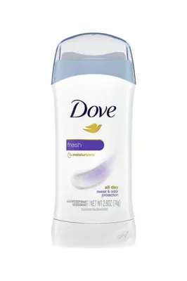 DOVE Fresh 1/4 Moisturizers Deodorant 2.6 oz 74gr