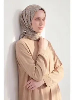 Silk Home Soft Eşarp Soyut Gri