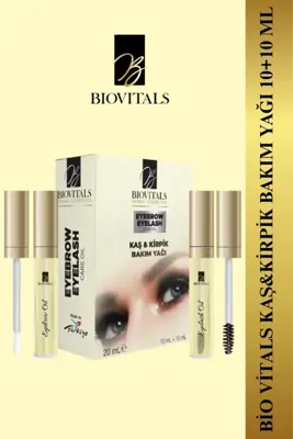 Bio Vitals Biovitals Kaş Kirpik Bakım Yağı 10 ml+10 ml