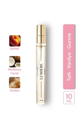 ILLUSIONE Lumiére Edp Kadın Seyahat Boy Parfüm 10ml | Şekerli-vanilya-gurme | Narenciye, Müge, Orkide, Misk