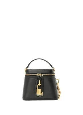 Balmain Pulse Vanity Siyah Kadın Deri Çanta