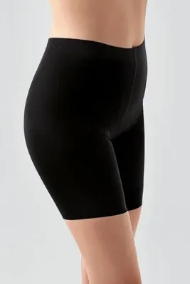 C&City Dikişsiz Toparlayıcı Yüksek Bel Lazer Kesim Şortlu Korse 9209 Siyah