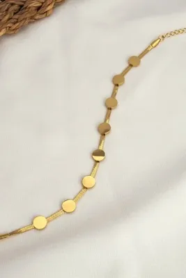 Genel Markalar Yeni Sezon Çelik Gold Bileklik