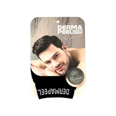 DERMAPEEL Premium Men Banyo Kesesi