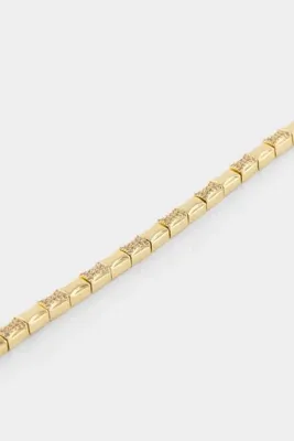 Defacto Reis X DeFacto Diktörtgen Desenli Gold Bileklik G4174AXNS
