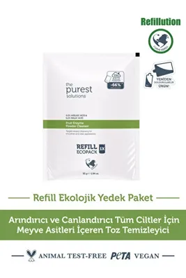 The Purest Solutions Fruit Enzyme Powder Cleanser 55 gr - Refill