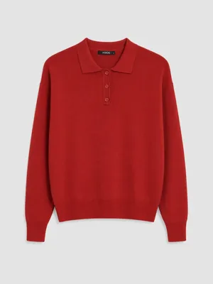 XSIDE Polo Yaka Kadın Triko Kazak