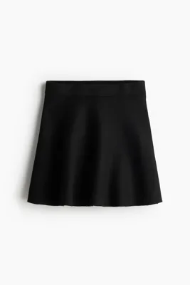 H&M Triko Kloş Etek