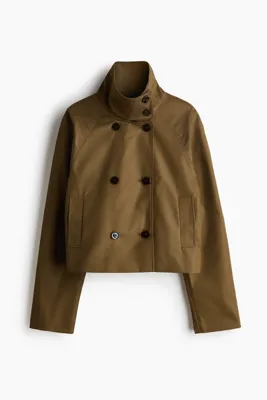 H&M Kısa Trençkot