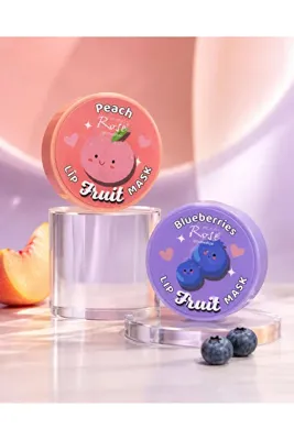 mazhar Şeftali Ve Blueberry Aromalı Lip Mask 4,3 Gr