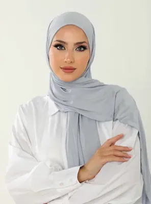 Beyzak Store Luxury Penye Şal - Buz Mavi - Beyzak Store