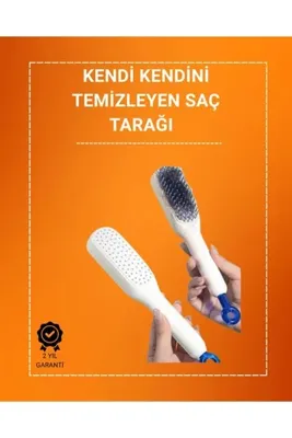 POYTREND Kafa Derisi Masajlı Saç Tarağı – Kendini Temizleyen Anti-Statik - PPPPPP3417-1864