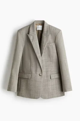 H&M Yün Karışımlı Blazer