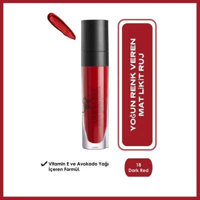 Golden Rose Longstay Liquid Matte Lipstick 18