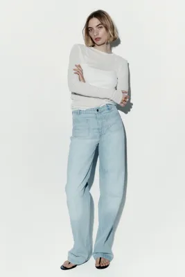 H&M Wide High Jeans