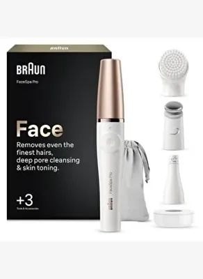 Braun FaceSpa Pro Yüz Epilatörü, + 3 Ekstra, 911
