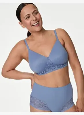 Marks & Spencer Body Soft™ Dantel Detaylı Balensiz Pamuklu Ameliyat Sonrası Sütyeni