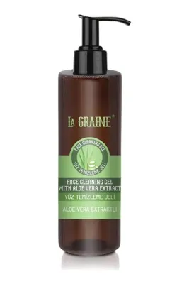 Mecitefendi LA GRAİNE ALOE VERA NEMLENDİRİCİ ETKİLİ YÜZ TEMİZLEME JELİ 150ML