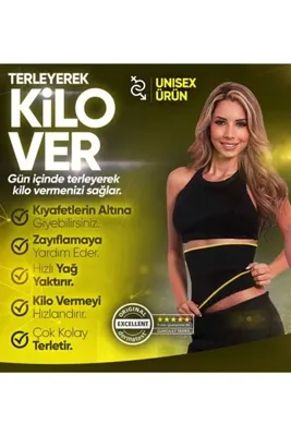 Ankanorm Neopren Zayıflama Korsesi Termal Sauna Zayıflama Kemeri Bel Korse