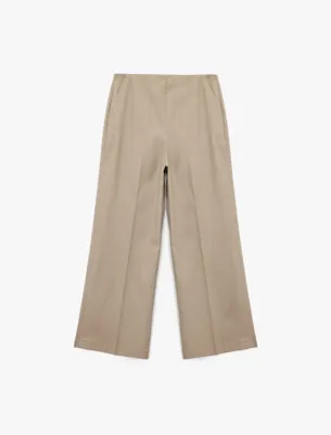 Koton Straight Fit Cep Detaylı Pamuk Keten Karışımlı Pantolon