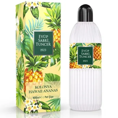 Eyüp Sabri Tuncer Kolonya Hawaii Ananas 400 ml 68 Derece Ferahlatıcı Ananas Kokusu