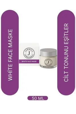 jammila White Face Maske