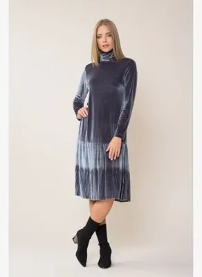Gizia Kadife Midi Elbise