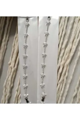 XUPING JEWELRY YILDIZ TAŞLI GÜMÜŞ BİLEKLİK