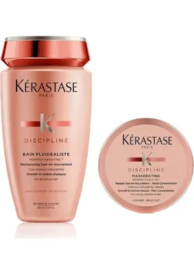 Kerastase Discipline Bain Fluidealiste Sulfatsız Şampuan 250 Ml + Maskeratin Maske 75ml