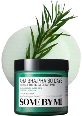 Str Store Aha-Bha-Pha 30 Days Miracle Truecica Clear Pad Pamuk Ped 70 Pads