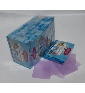 ÇANTA , CEP TİPİ- 120 YAPRAK ERİYEN KAĞIT SABUN 12 li Ambalaj -(12 * 10) 120 ADET HER BİRİ TEK KULLANIMLIK ERİYEN FİLM SABUN-ORTAK KULLANIM ALANLARINDA KİŞİSEL HİJYEN SAĞLAR- YERLİ ÜRETİM