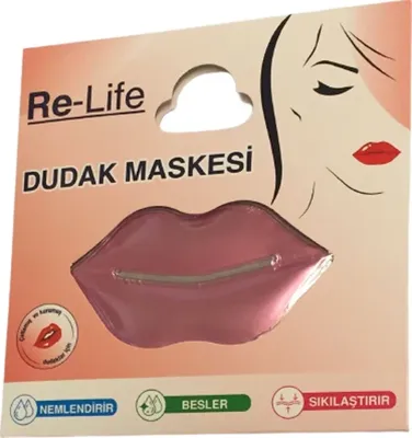 Relife Dudak Maskesi Çatlamış Ve Kurumuş Dudaklar Bakım Peeling Maske