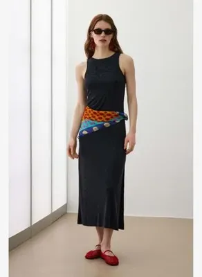 BABOKAH Modal Halter Elbise