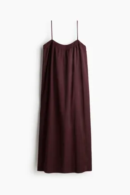 H&M Askılı Krinkle Elbise