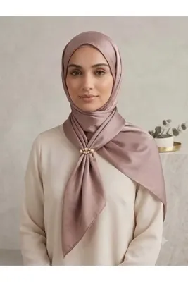 HİLALZEY ESARP SAL Lüks İpek dokulu abiye saten eşarp