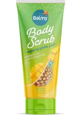 Balmy Naturel Body Scrub Mango Ananas 250 G - 6 Adet