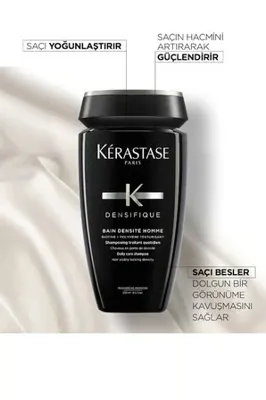 Kerastase Densifique Homme Saç Dçkülmesi ve Yoğunluğunu Kaybeden Saçlar İçin Şampuan 250 ml