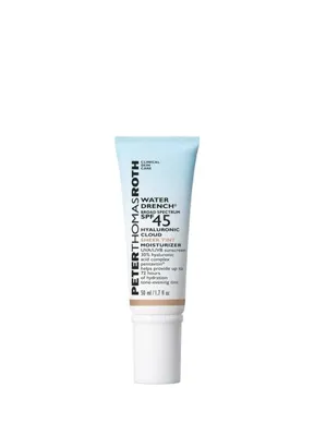 PETER THOMAS ROTH Water Drench HyalWater Drench Hyaluronic Cloud Sheer Tint Moisturizer Broad Spectrum Sunscreen SPF45 