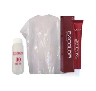 Daniela Saç Boyası Tüp 60 Ml - 9.3 Açık Altın Sarısı + 30 Volüm Peroksit + Boya Naylonu