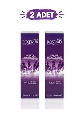 Rosemix 981 - - Doğal Lavanta Suyu 300 Ml - 2 Adetlik - Csmo-tex - Set Ürün