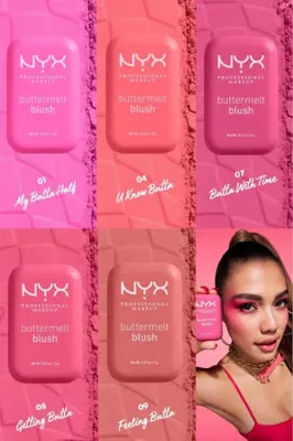 NYX Professional Makeup Buttermelt Blush Kremsi Pembe Pudra Allık - 08 Feelin Butta