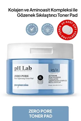 Ph Lab Phlab Zero Pore Gözenek Sıkılaştırıcı 60'lı Toner Pad