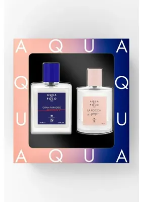 aqua di polo 1987 La Rocca Sense Ve Gran Paradiso Sport Kadın Erkek 2'li 50 Ml Edp Parfüm Seti