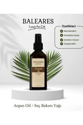 Baleares Argan Oil /Saç Bakım Yağı 100ml