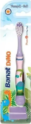 Diğer Dino 2+ Yaş Çocuk Diş Fırçası, Asorti