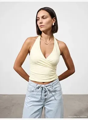 Dilvin 21268 Halter Top