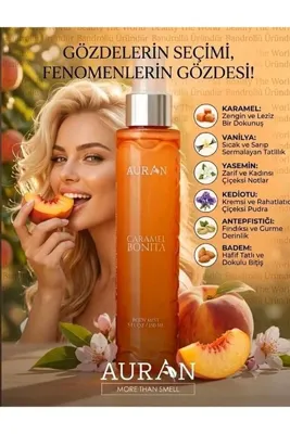 BEAUTY THE WORLD ModaKokusu Caramel Bonita 150ml Vücut Spreyi - Gurme Seri"