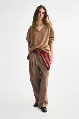 H&M V Yakalı Oversize Kazak