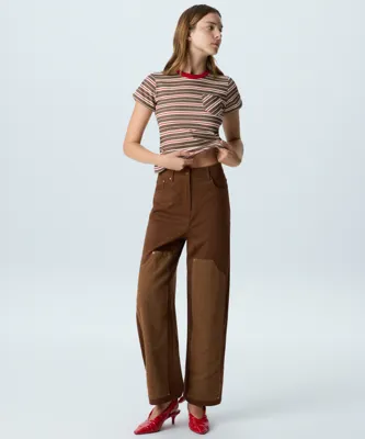 Twist PATCH’Lİ SUNİ SÜET PANTOLON